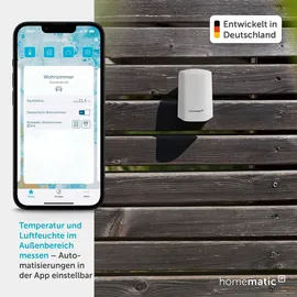 Homematic IP Temperatur- und Luftfeuchtigkeitssensor außen