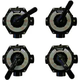 UBBINK Poolfilter Set 300 schwarz 2,5 m3/h
