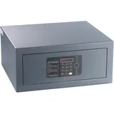 Xcase Notebook-Stahlsafe mit digitalem Code-Schloss, LED-Display, 22 Liter
