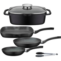 GSW Gourmet Granit Pfannen-Set 6-tlg.