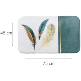 Douceur d'intérieur Douceur d’Intérieur Badezimmermatte in mehrfarben | Gr.: onesize