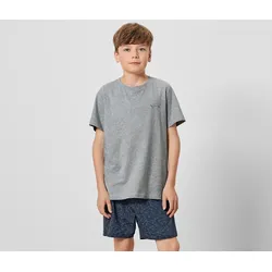 Tchibo - Kinder-Shorty-Pyjama - Jungen - Gr. 122/128 - dunkelblau