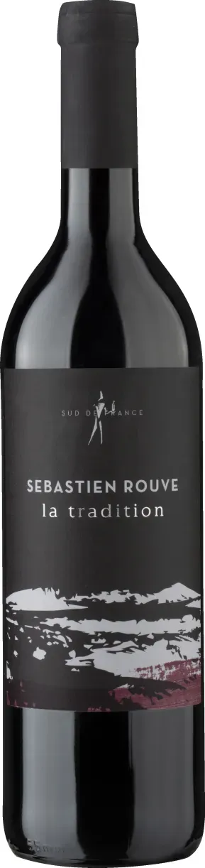 Sébastien Rouve la tradition Terrasses du Larzac AOP 2023, Bio Rotwein, Biowein