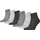 Socken 6-Paar Grau 35-38