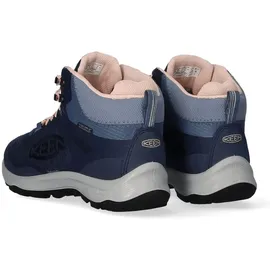 Keen Damen Terradora Flex Mid Waterproof Wanderstiefel, Vintage Indigo/Peachy Keen - 40