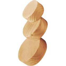 Facett Querholzplättchen / Holzplättchen Kiefer 30mm