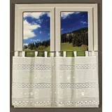 HOSSNER - ART OF HOME DECO Drachensee Schlaufen 150 x 35 cm Beige/Weiß 1 St