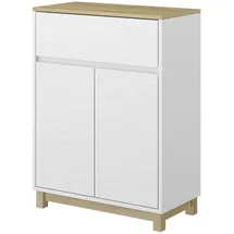 Vicco Midischrank Weiß, 60 x 80 cm mit Schublade
