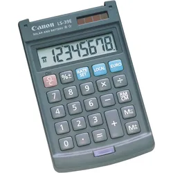 Canon LS-39E - Taschenrechner - 8 Stellen - Solarpanel, Batterie