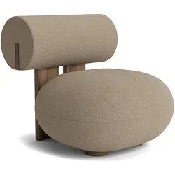 Norr11 Hippo Outdoor Lounge Chair, sunbrella / savane coconut