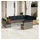vidaXL Gartensofa-Set 12-tlg. grau
