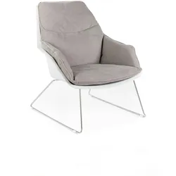 Grace – Sessel aus grauem Polypropylen