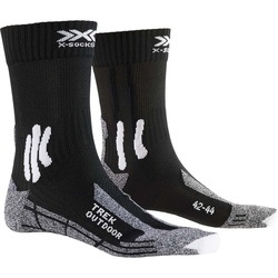 X-SOCKS Trek Outdoor Trekkingsocken opal black/dolomite grey melange 42-44