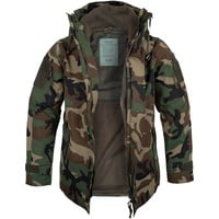 Mil-Tec Nässeschutz Gen. II, Textiljacke - Woodland - M