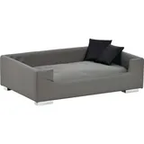 Silvio Design Hundesofa Candy Grau