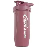 Best Body Reforce Edelstahl Shaker 700 ml mit integriertem Sieb matt Rosa