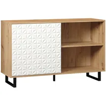 trendteam Sideboard Aventura Artisan/Weiß 123 x 75 x 40 cm