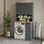 Vicco Waschmaschinenschrank Viktor 93,6 x 88,2 cm Anthrazit/Goldkraft Eiche