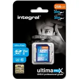 Integral SDXC-Card Ultima Pro X3 256GB V60 (300/200MB/s)