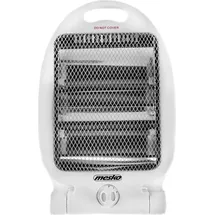 Mesko Halogen-Strahlungsheizung Mesko 800Watt Heizung Kippschutz Halogen Heizgerät - Weiß