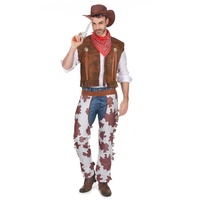 DEGUISE TOI Cowboy-Kostüm für Herren braun-weiss - Braun
