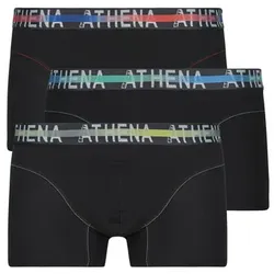 Athena  Boxer ENDURANCE 24H  Pack de 3  in Schwarz, EU XXL