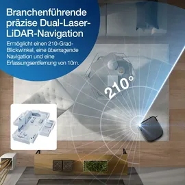 Ecovacs DEEBOT X2 Omni Schwarz