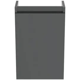 Ideal Standard Eurovit Plus Handwaschbeckenunterschrank R0271TI Grau lackiert, 345x202x550mm, Tür 1, Anschlag links/rechts