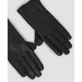 s.Oliver Klassische Fingerhandschuhe Leder Schwarz S