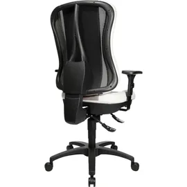 TOPSTAR Head Point RS mit Armlehnen ohne Kopfstütze weiß / grau