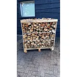 Eschen Brennholz | 3 Paletten von 0,30 RM | Getrocknetes Eschenholz und 25 cm