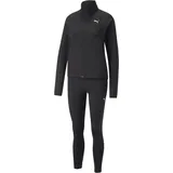 Puma Damen Active Woven Suit Trainingsanzug, Schwarz, S