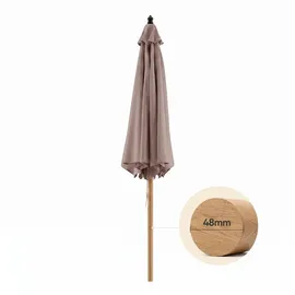 Sekey Sonnenschirm Ø 300 cm Taupe