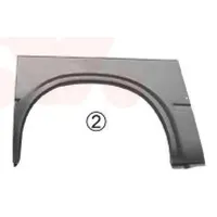 Van Wezel Seitenwand hinten, 92- Ford Transit Tourneo