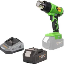 PROCRAFT PH24bb Akku Heißluftpistole 20 V 50 - 550 °C + 1x Akku 4,0 Ah + Ladegerät