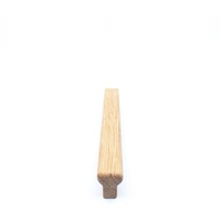 ekengriep Möbelgriff 422, Holz Möbelgriff aus Eiche für Küche, IKEA Schrank, Schubladen usw. Bohrlochabstand: 32mm