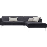 hülsta sofa Ecksofa hs.446, in reduzierter Formsprache, Breite 296 cm grau