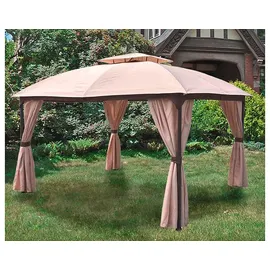 Gravidus Gartenpavillon 3 x 3,6 m Beige