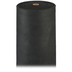 Relaxdays Unkrautvlies, 150 g/m2, Pflanzenschutz, wasserdurchlässig, UV-beständig, starkes Gartenvlies, 50 m, schwarz
