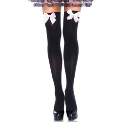 Sexy strumpfhose leg avenue mit rosa schleife