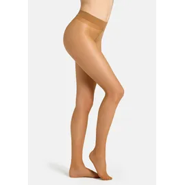 CAMANO Feinstrumpfhose 2 Paar Braun 40-42