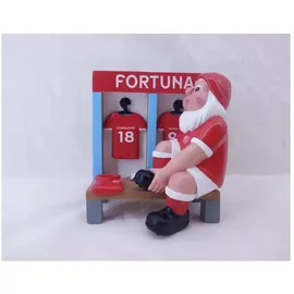 Fortuna Düsseldorf Mini Gartenzwerg Zwerg ** Kabine **