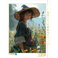 Calvendo Puzzle Aprilzauber der Hexen 1000 Teile Lege-Größe 64x48cm