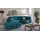 s-style möbel Fußhocker 118 x 40 x 73 cm Blau