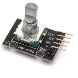 Drehregler / Rotary Encoder mit Breakoutboard, ohne Gewinde und Mutter