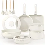 yashe Pfannen-Set 21-tlg. 20 cm + 24 cm + 28 cm