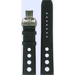 Tissot - Leder Pr 516 Lederband Schwarz, 20/18mm T600032016 - genarbt,rind,schwarz