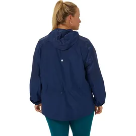 Asics Damen Packable Run Jacket blau