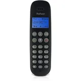 Profoon PDX-300 - DECT-Telefon mit 1 Mobilteil, Schwarz