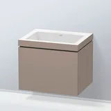 Duravit Vero Air Waschtisch mit L-Cube Waschtischunterschrank mit 1 Auszug LC6916N4343